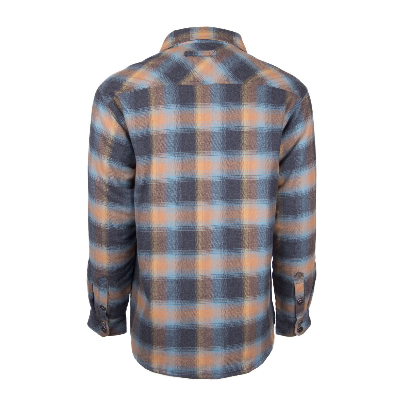 Long Sleeve Flannel Shirt Jac with Waffle Knit Lining – Pacific Trail