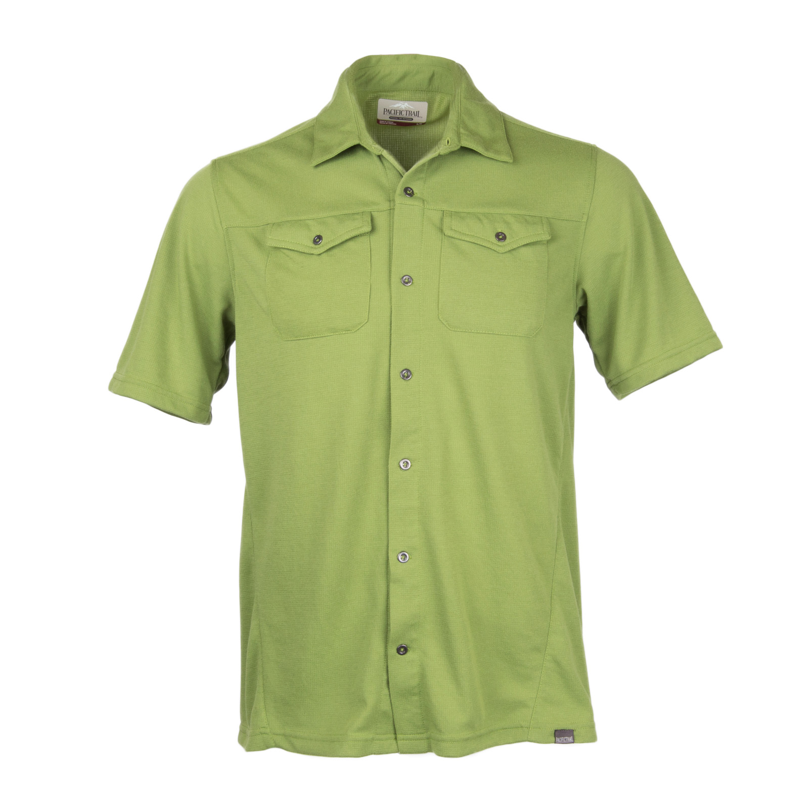 Short Sleeve Button Down Knit Shirt – Pacific Trail